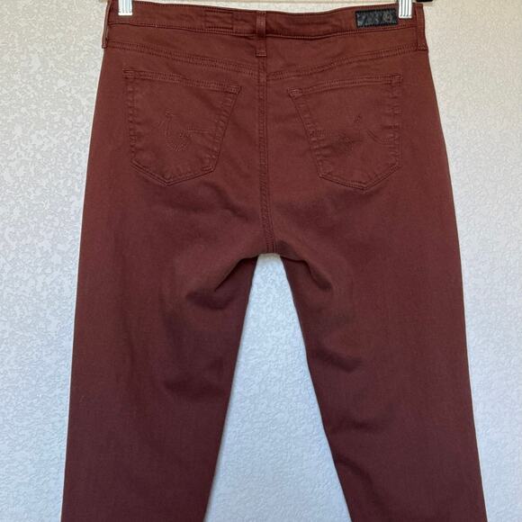 AG Adriano Goldschmied Womens The Legging Ankle Super Skinny Jeans Sz 29 Walnut - Picture 6 of 13